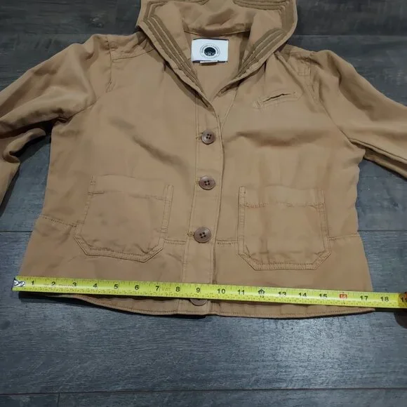 Daughters Of The Revolution Sailor Jacket Tan Military Women USA 4 - Picture 11 of 16